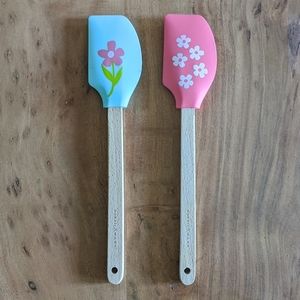 Flower Silicone Spatulas